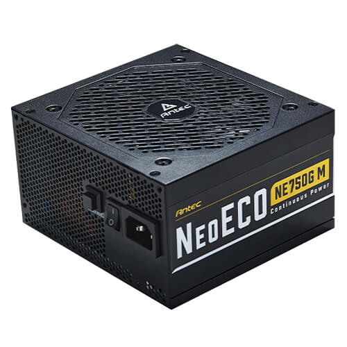 Fuente de Poder Antec NEOECO NE750G 750W (Full Modular, Certificado 80+ Gold)