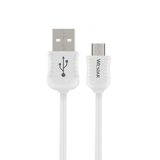 Cable Wesdar T31 de USB a microUSB