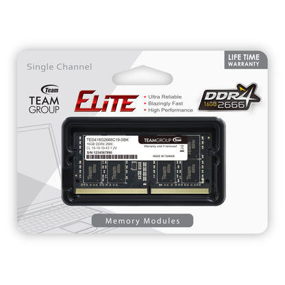 Memoria RAM Team Elite 1 x 16GB  SO-DIMM DDR4-2666