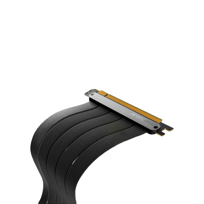 Cable Antec Riser PCI-E 4.0 con Soporte 200mm