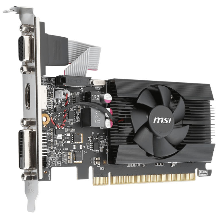 Tarjeta De Video Nvidia Geforce MSI GT 710 2GB DDR3