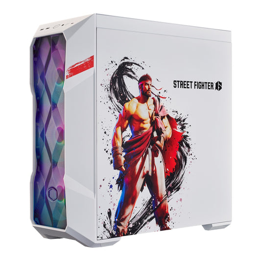 Gabinete Gamer Cooler Master MasterBox TD500 V2 SF6 Ryu Edition