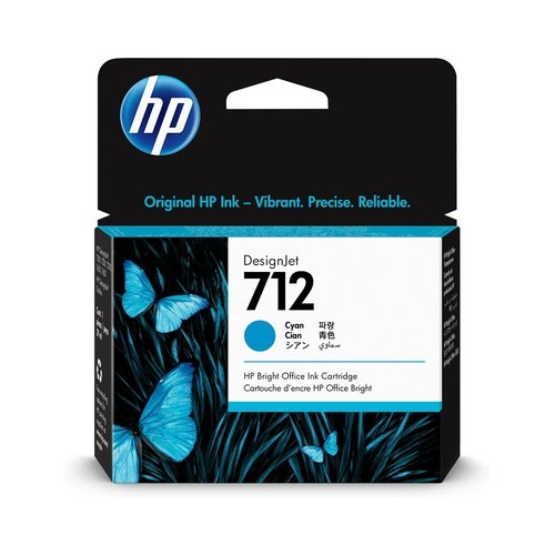HP CARTRIDGE 712 CYAN 29ML