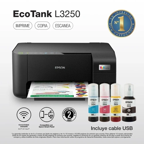 EPSON IMPRESORA L3250 ECOTANK WIFI - imagen 6