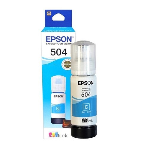 EPSON BOTELLA TINTA T504220 CIAN